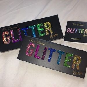 Glitter bomb palette ✨ || too faced